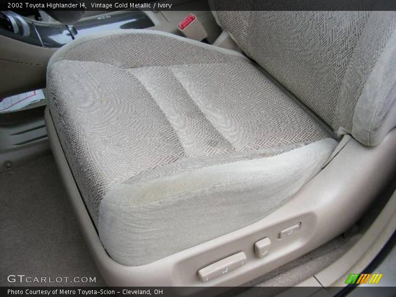Vintage Gold Metallic / Ivory 2002 Toyota Highlander I4