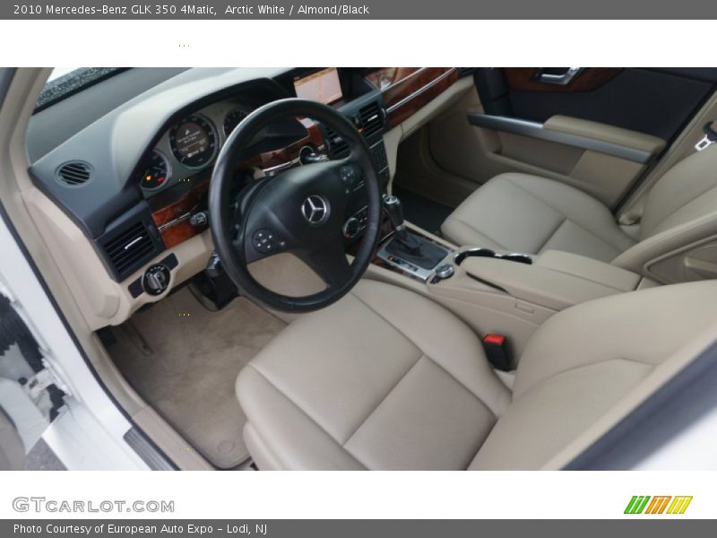 Arctic White / Almond/Black 2010 Mercedes-Benz GLK 350 4Matic