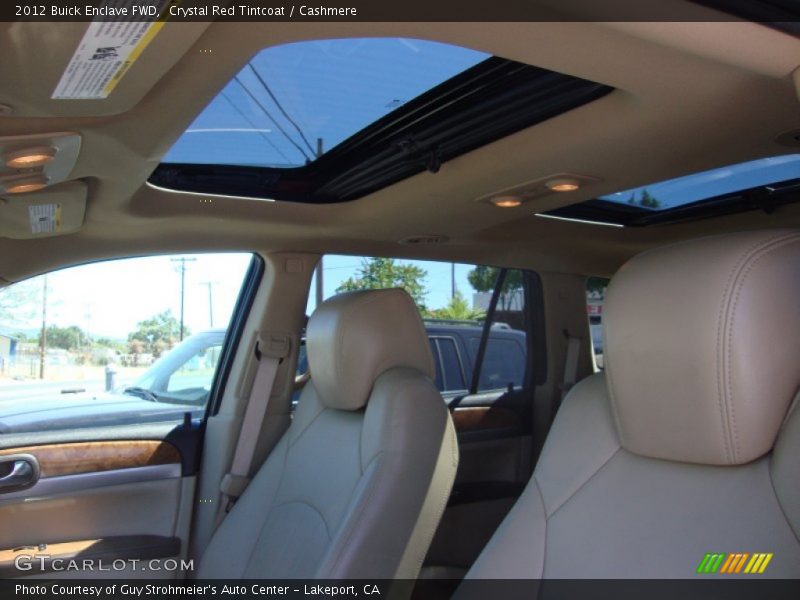 Crystal Red Tintcoat / Cashmere 2012 Buick Enclave FWD