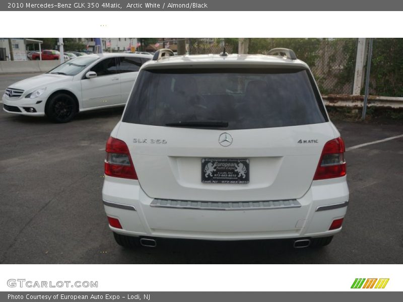 Arctic White / Almond/Black 2010 Mercedes-Benz GLK 350 4Matic