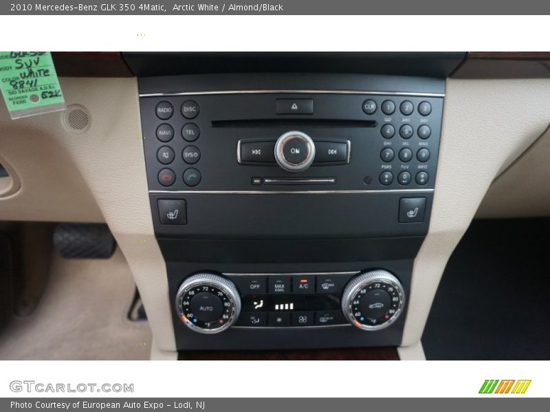 Arctic White / Almond/Black 2010 Mercedes-Benz GLK 350 4Matic
