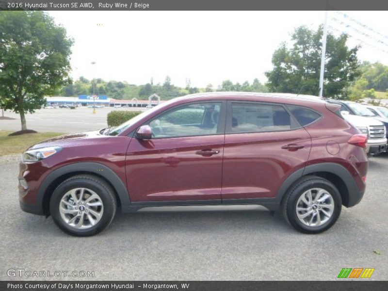  2016 Tucson SE AWD Ruby Wine