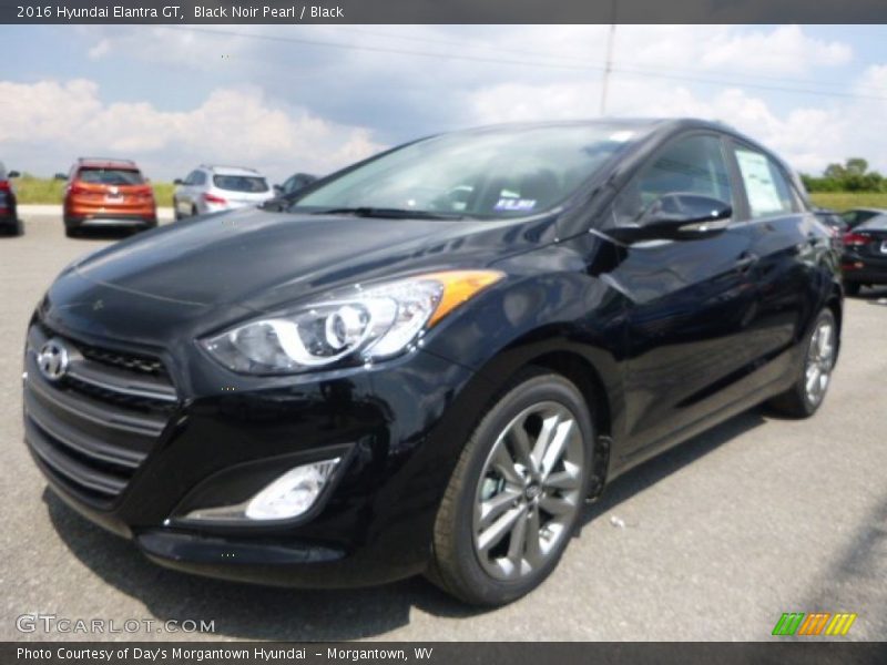 Black Noir Pearl / Black 2016 Hyundai Elantra GT