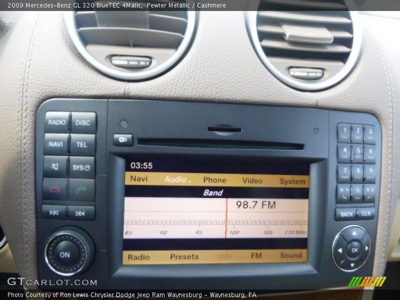 Pewter Metallic / Cashmere 2009 Mercedes-Benz GL 320 BlueTEC 4Matic