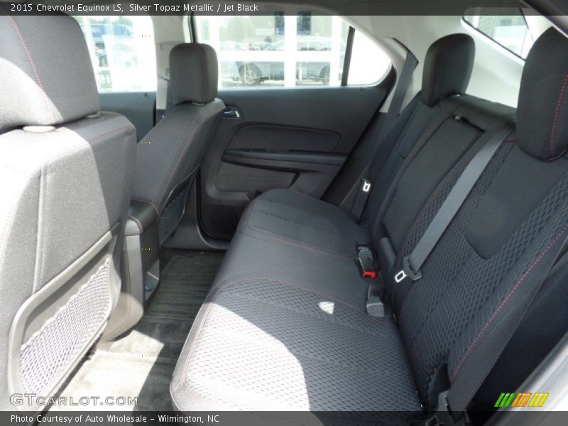 Silver Topaz Metallic / Jet Black 2015 Chevrolet Equinox LS
