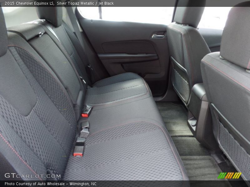 Silver Topaz Metallic / Jet Black 2015 Chevrolet Equinox LS
