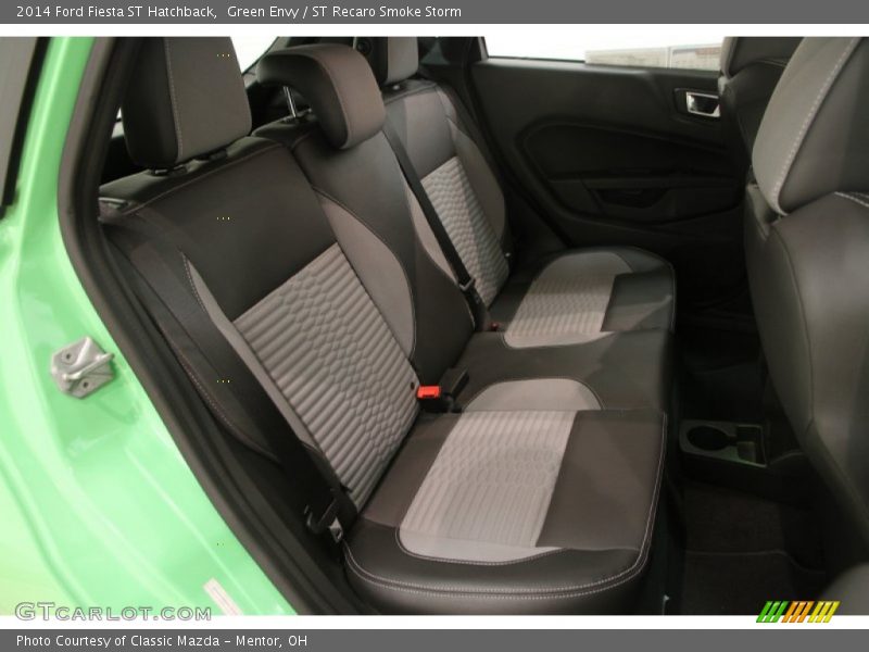 Rear Seat of 2014 Fiesta ST Hatchback