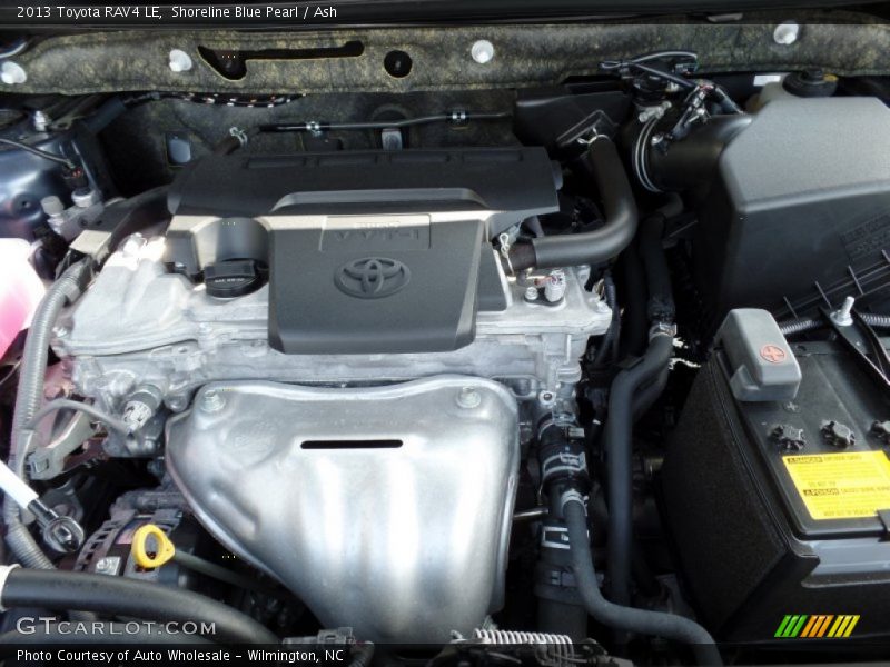 Shoreline Blue Pearl / Ash 2013 Toyota RAV4 LE