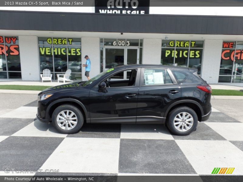 Black Mica / Sand 2013 Mazda CX-5 Sport