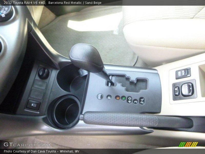 Barcelona Red Metallic / Sand Beige 2012 Toyota RAV4 V6 4WD