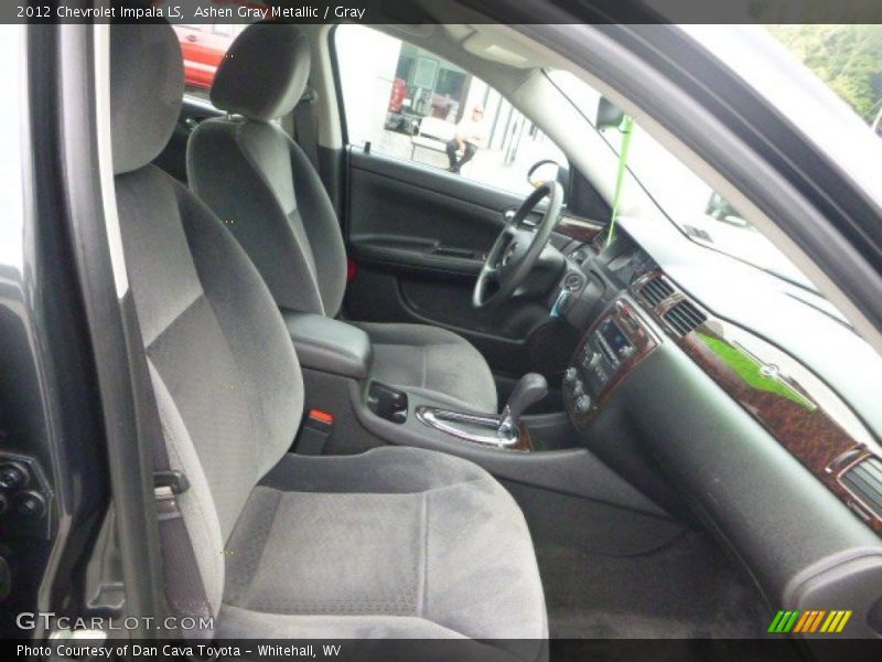 Ashen Gray Metallic / Gray 2012 Chevrolet Impala LS