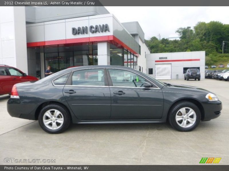 Ashen Gray Metallic / Gray 2012 Chevrolet Impala LS