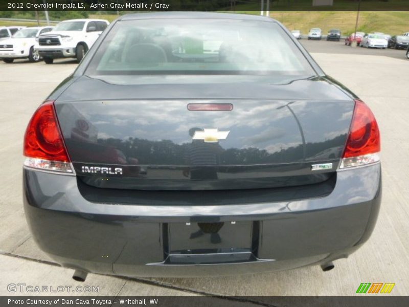 Ashen Gray Metallic / Gray 2012 Chevrolet Impala LS