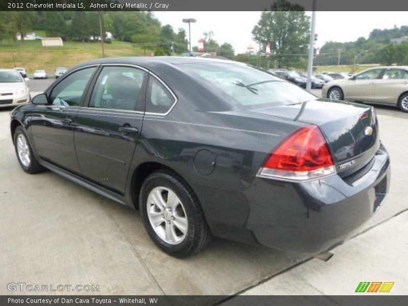 Ashen Gray Metallic / Gray 2012 Chevrolet Impala LS