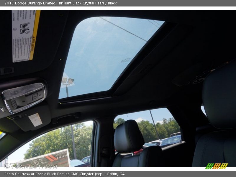 Brilliant Black Crystal Pearl / Black 2015 Dodge Durango Limited
