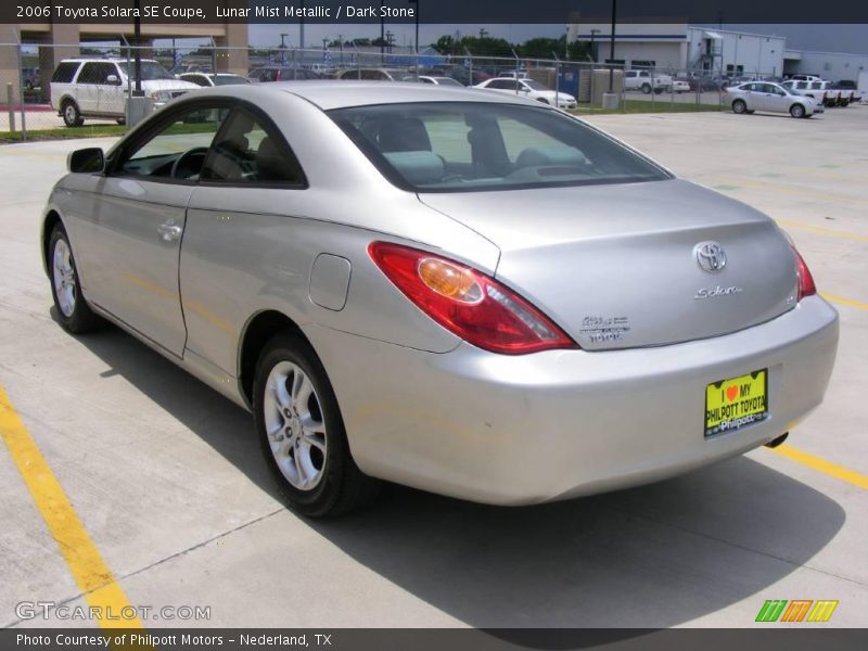 Lunar Mist Metallic / Dark Stone 2006 Toyota Solara SE Coupe