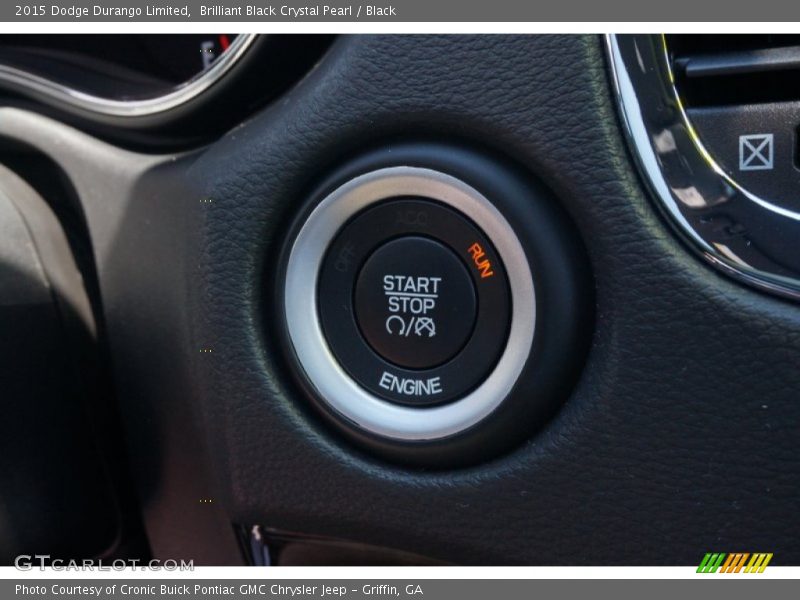 Brilliant Black Crystal Pearl / Black 2015 Dodge Durango Limited