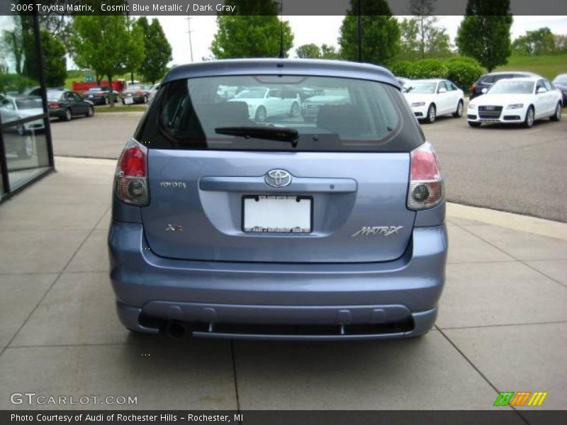 Cosmic Blue Metallic / Dark Gray 2006 Toyota Matrix