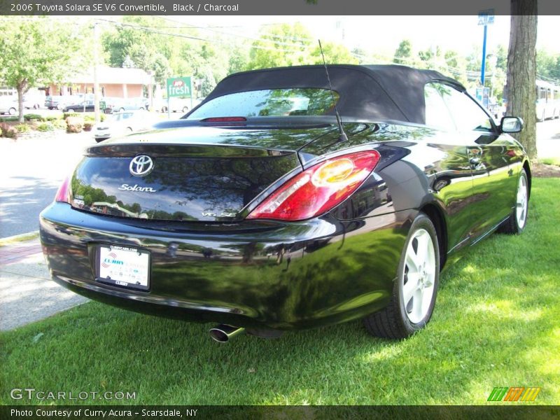 Black / Charcoal 2006 Toyota Solara SE V6 Convertible