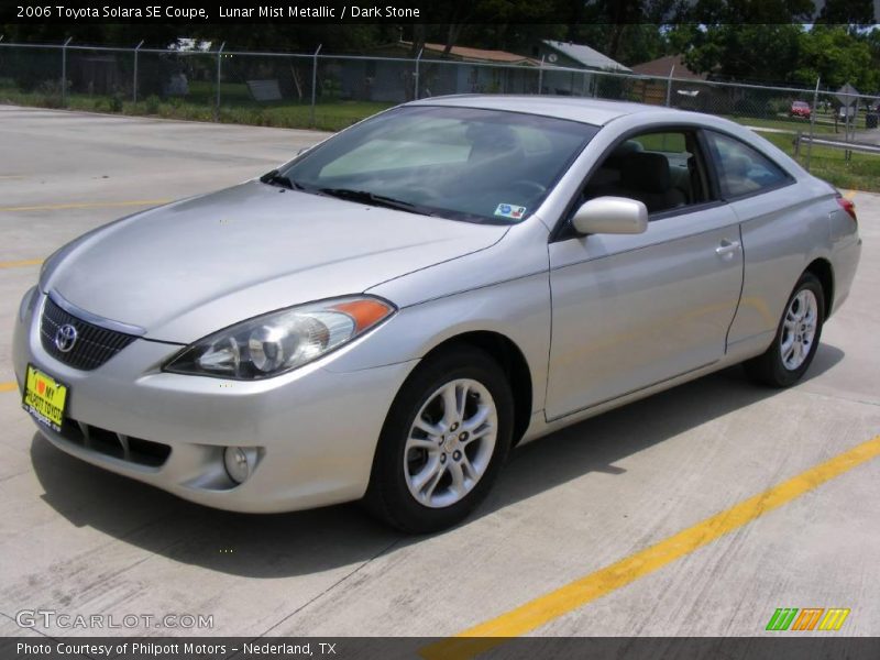 Lunar Mist Metallic / Dark Stone 2006 Toyota Solara SE Coupe