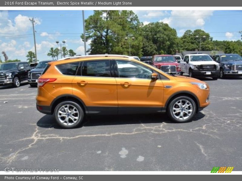  2016 Escape Titanium Electric Spice Metallic