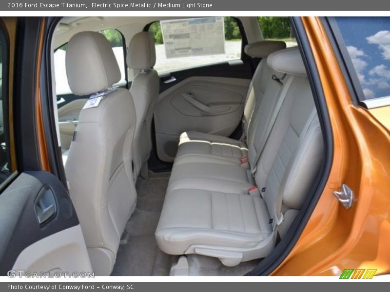 Rear Seat of 2016 Escape Titanium