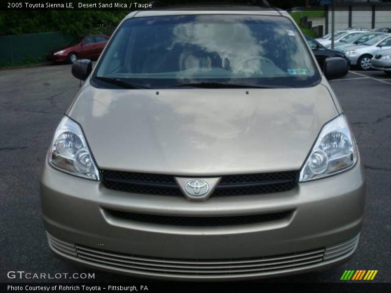 Desert Sand Mica / Taupe 2005 Toyota Sienna LE