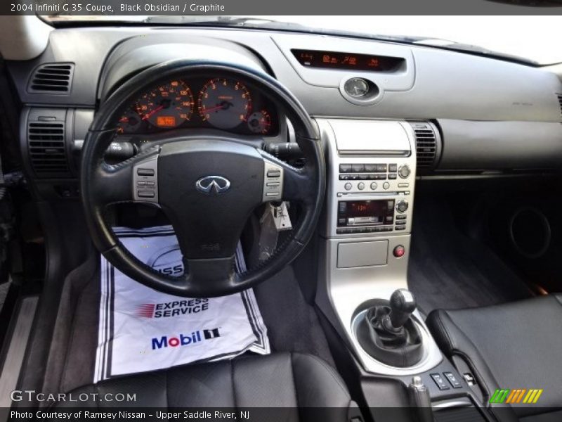 Black Obsidian / Graphite 2004 Infiniti G 35 Coupe