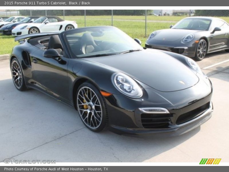 Front 3/4 View of 2015 911 Turbo S Cabriolet