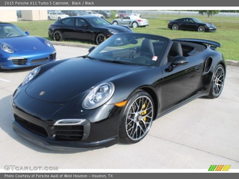 Front 3/4 View of 2015 911 Turbo S Cabriolet