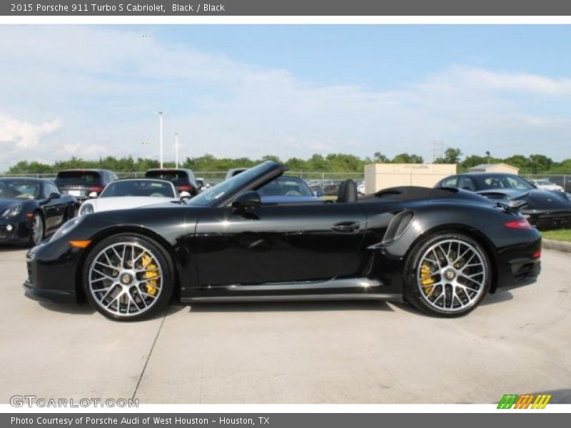  2015 911 Turbo S Cabriolet Black