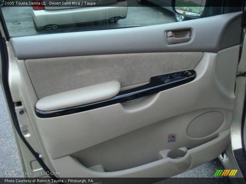 Desert Sand Mica / Taupe 2005 Toyota Sienna LE