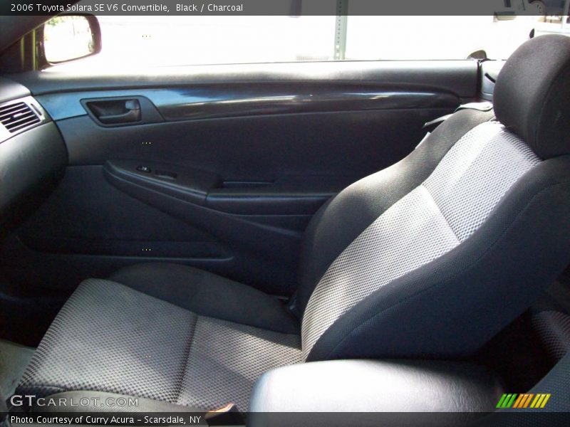 Black / Charcoal 2006 Toyota Solara SE V6 Convertible