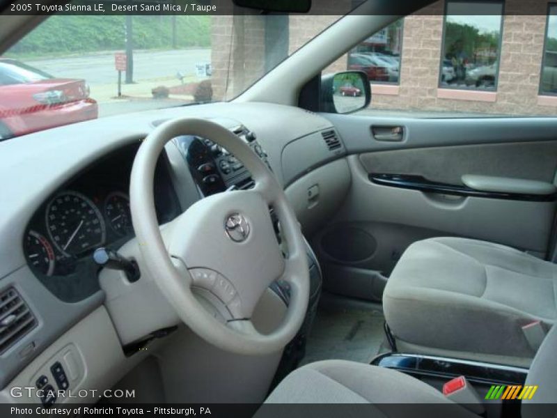 Desert Sand Mica / Taupe 2005 Toyota Sienna LE