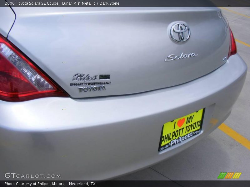 Lunar Mist Metallic / Dark Stone 2006 Toyota Solara SE Coupe