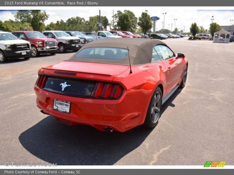 Race Red / Ebony 2015 Ford Mustang V6 Convertible