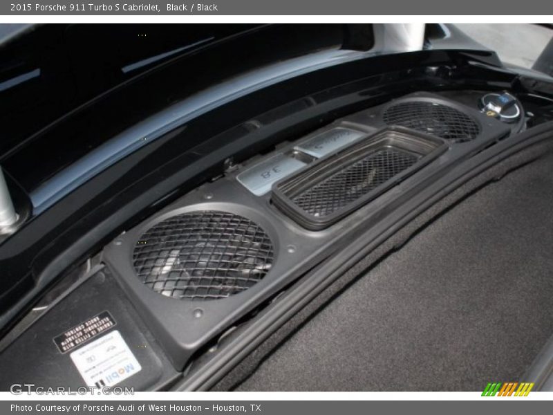  2015 911 Turbo S Cabriolet Engine - 3.8 Liter DFI Twin-Turbocharged DOHC 24-Valve VarioCam Plus Flat 6 Cylinder