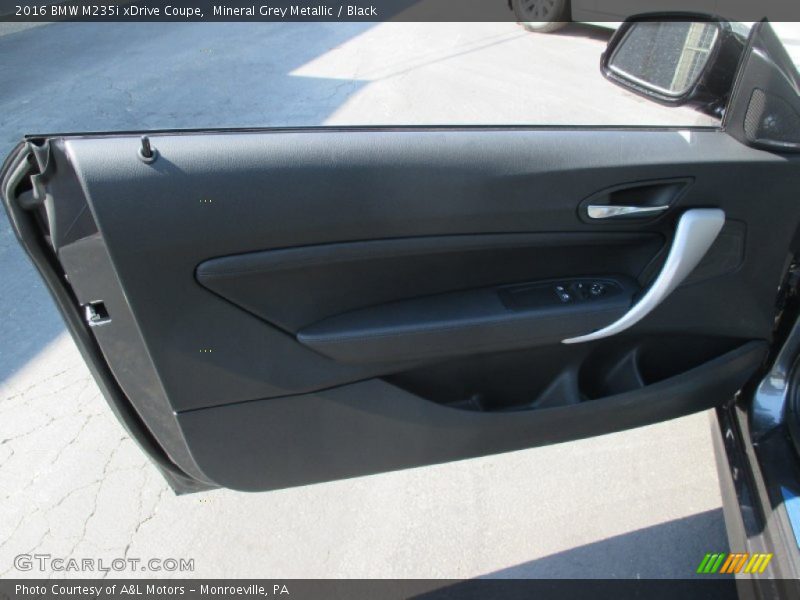Mineral Grey Metallic / Black 2016 BMW M235i xDrive Coupe