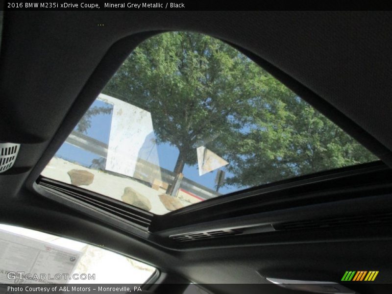 Sunroof of 2016 M235i xDrive Coupe