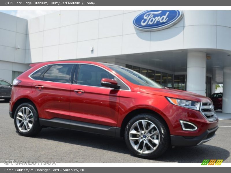  2015 Edge Titanium Ruby Red Metallic