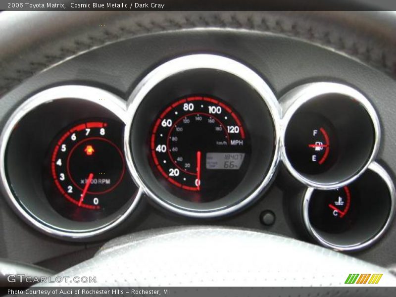 Cosmic Blue Metallic / Dark Gray 2006 Toyota Matrix