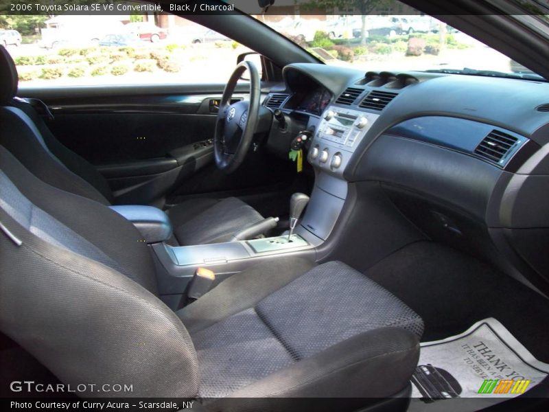 Black / Charcoal 2006 Toyota Solara SE V6 Convertible