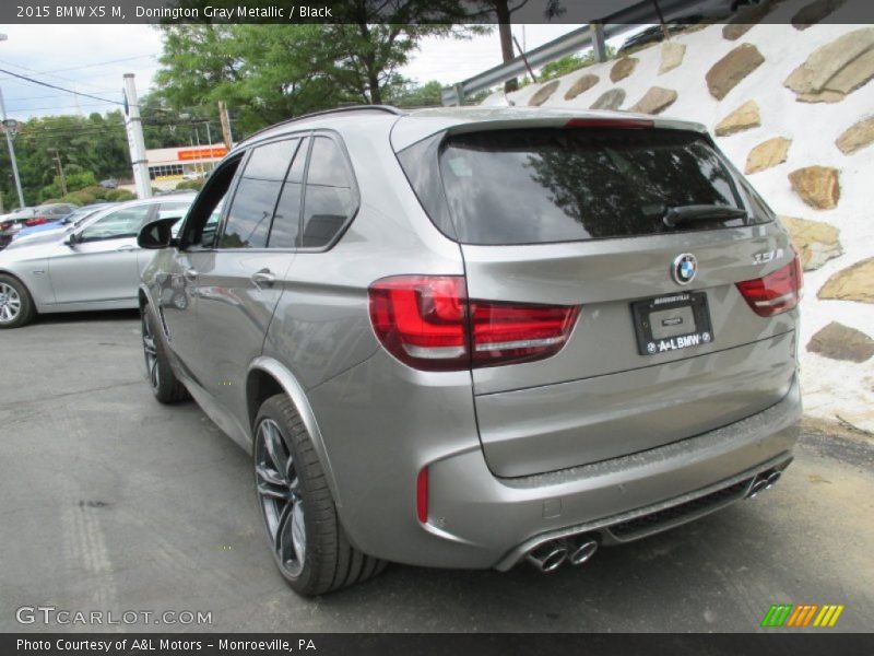 Donington Gray Metallic / Black 2015 BMW X5 M