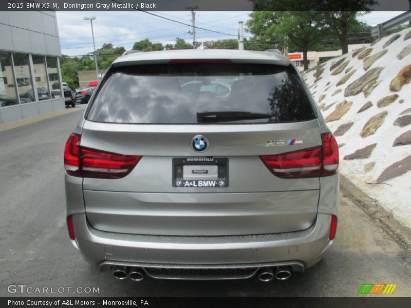 Donington Gray Metallic / Black 2015 BMW X5 M