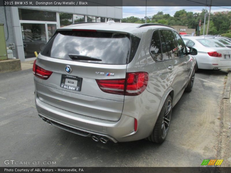 Donington Gray Metallic / Black 2015 BMW X5 M