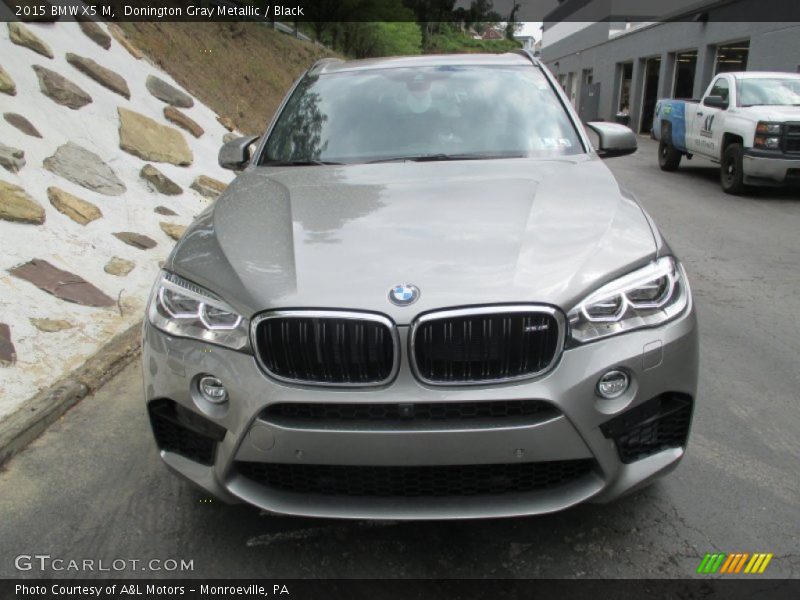Donington Gray Metallic / Black 2015 BMW X5 M