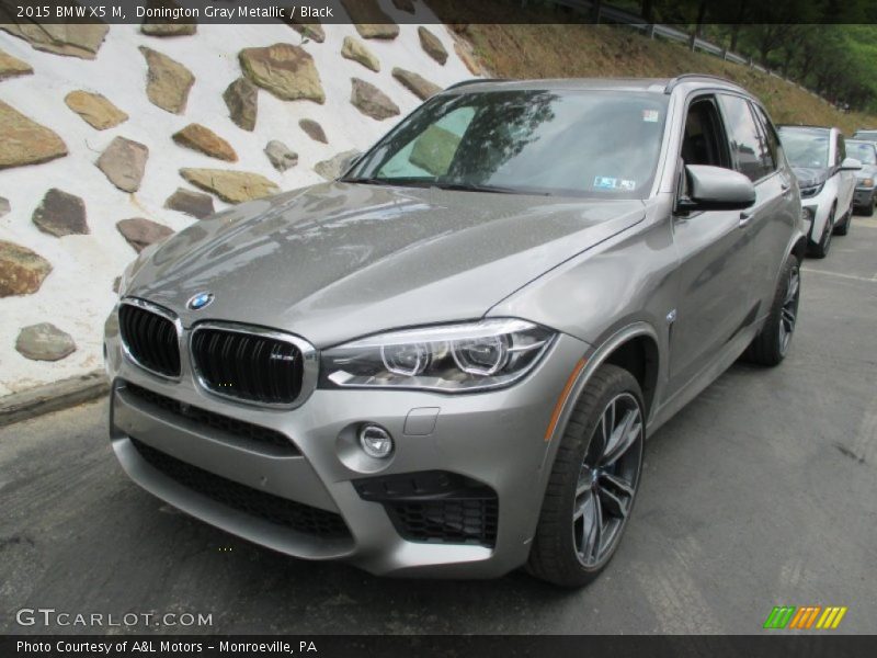 Donington Gray Metallic / Black 2015 BMW X5 M