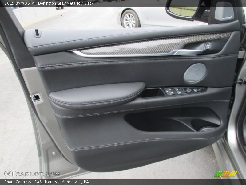 Donington Gray Metallic / Black 2015 BMW X5 M