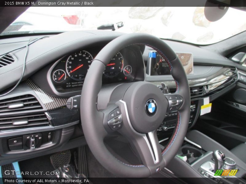 Donington Gray Metallic / Black 2015 BMW X5 M