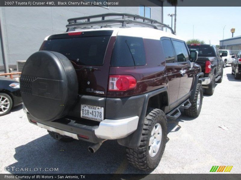 Black Cherry Pearl / Dark Charcoal 2007 Toyota FJ Cruiser 4WD